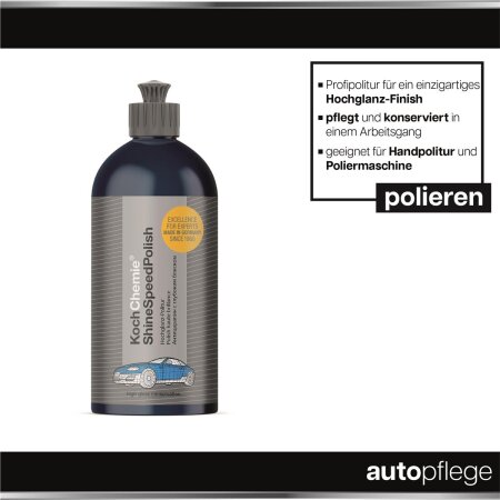 Koch Chemie Shine Speed Polish Hochglanz-Politur 500ml KCX