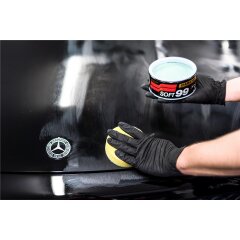 Soft99 Dark & Black Wax, Auto Hartwachs, für schwarze/dunkle Autolacke, 300 gr