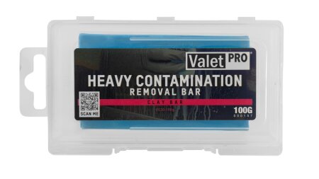 ValetPRO Reinigungsknete -  Contamination Removal Bar 100g blau/hart