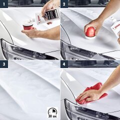 SONAX Polish+Wax Color weiÃŸ 500ml