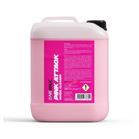 Pink Attack Wheel Cleaner 5 L