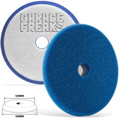 Garage Freaks Polierpad Komplettset: Heavy Cut + Medium Cut + Finish Cut + Wax Foam Pads 150mm