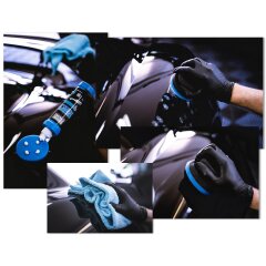 Garage Freaks - Sealing - Wachs Auftragsschwamm, &Oslash; 90/50 mm schwarz/blau