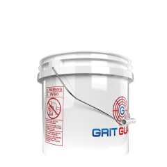 Grit Guard Wascheimer 3.5 Gal weiß Logo