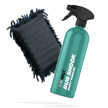 OneWax Bug Shock Insect Remover 0,75L + Insektenschwamm