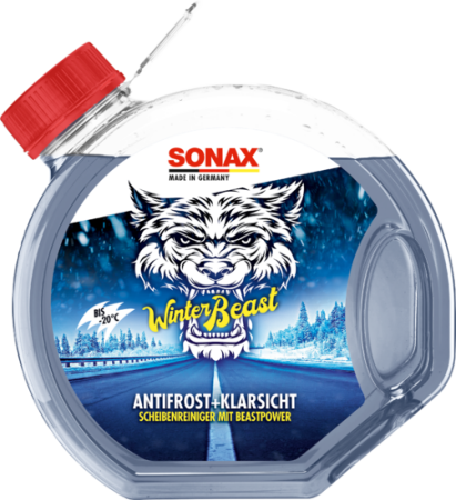 SONAX WinterBeast: 3L Kanistert AntiFrost + KlarSicht