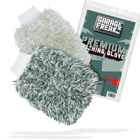 Garage Freaks - 2er Pack - PREMIUM WASHING GLOVE - Waschhandschuh