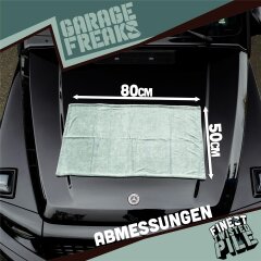 Garage Freaks - FINEST TWISTED PILE - Trockentuch 50x80cm, 1000 GSM