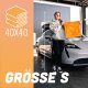 Nuke Guys - Gamma Dryer S - Mikrofaser Trockentuch  - 1400 GSM - orange 40 x 40 cm