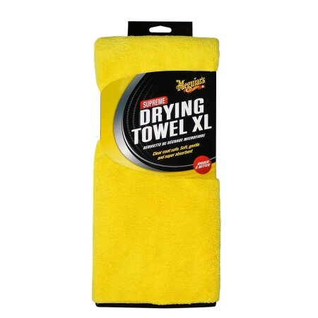 Meguiar’s® Supreme Drying Towel XL Mikrofasertuch Trockentuch Fahrzeugwäsche Extra groß 55x85 cm