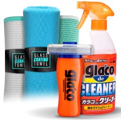 Soft99 Glaco Set - Glasreiniger + Glaco DX 110ml...