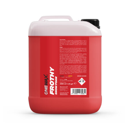 OneWax Frothy Snow Foam 5 L