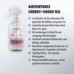 Sonax AirVentures Cherry Blossom+Green Tea 300 ml