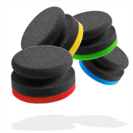 Garage Freaks - Handpolierschwämme - hart, medium, soft, wax - Komplett Set
